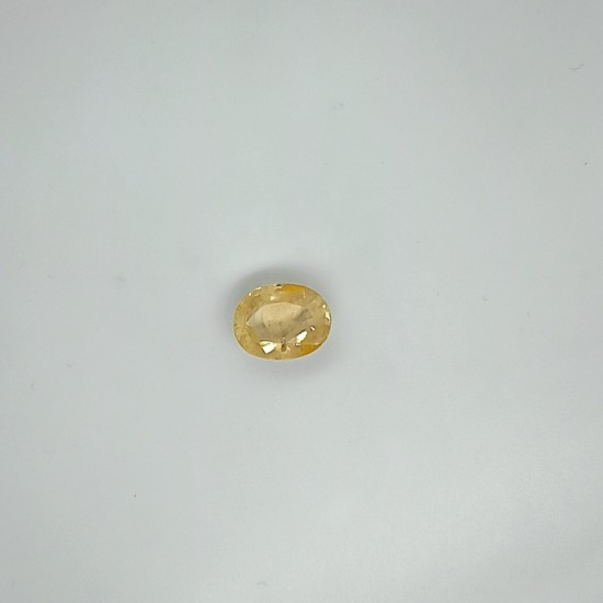 Yellow Sapphire (Pukhraj) 10.76 Ct Good quality